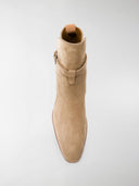 Saint Laurent Wyatt 30 Suede Leather Boots