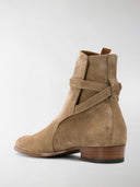 Saint Laurent Wyatt 30 Suede Leather Boots