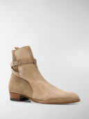 Saint Laurent Wyatt 30 Suede Leather Boots
