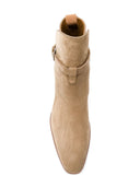 Saint Laurent Wyatt 30 Suede Leather Boots