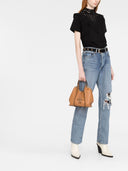 Tod's T Timeless Mini Leather Tote Bag