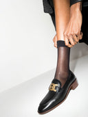 Skórzane mokasyny Toda