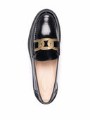 Tod's Chain Leather Loafers