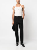 Saint Laurent Cassandre Cotton Tank Top