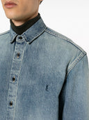 Saint Laurent Denim Cotton Shirt