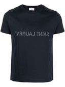 セントローランロゴコットンTシャツ