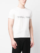 セントローランロゴコットンTシャツ