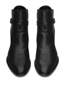 Skórzane buty Saint Laurent Wyatt