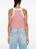 Closed Organic Cotton Cropped Tank Top