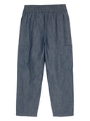 Emporio Armani Denim Cotton Trousers