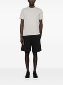 Emporio Armani Cotton Blend Striped T Shirt