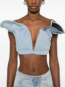 Y/Project Denim Bra Top
