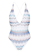 Missoni Beachwear Pre Deep Neckline Swimsuit