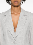 Emporio Armani Linen Single Breasted Blazer Jacket