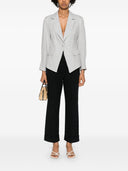 Emporio Armani Linen Single Breasted Blazer Jacket