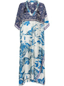 Pierre Louis Mascia Printed Silk Caftan Dress