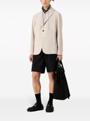 Emporio Armani Hooded Single Breasted Blazer Jacket