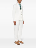 Emporio Armani Linen Blend Single Breasted Suit