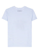 Emporio Armani Striped Cotton T Shirt