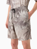 Emporio Armani trykte bomuldsblandingshorts