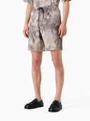 Emporio Armani trykte bomuldsblandingshorts
