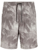 Emporio Armani trykte bomuldsblandingshorts
