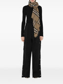 Burberry Giant Check Wool Scarf