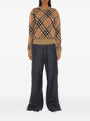 Burberry Check wełniany skoczek