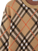 Burberry Check wełniany skoczek