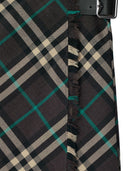 Burberry Check Wool Blend Mini spódnica