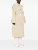 Toteme Pre Cotton And Silk Blend Trench Coat