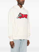 Icecream Running Dog Cotton Hoodie