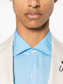 Finamore 1925 Napoli Cotton And Linen Blend Shirt