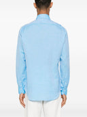 Finamore 1925 Napoli Cotton And Linen Blend Shirt