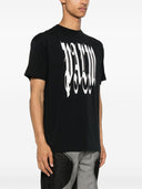 Palm Angels Gothic Palm Cotton T Shirt