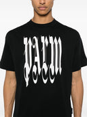 Palm Angels Gothic Palm Cotton T Shirt