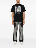 Palm Angels Gothic Palm Cotton T Shirt