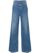 Emporio Armani Wide Leg Denim Jeans