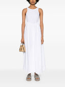Emporio Armani Sleeveless Cotton Midi Dress