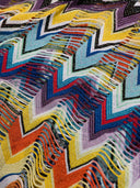 Missoni Beachwear Zigzag Pattern Short Cover Up