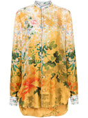 Pierre Louis Mascia Printed Silk Shirt