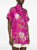 Pierre Louis Mascia Printed Silk Shirt