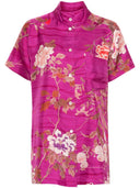 Pierre Louis Mascia Printed Silk Shirt