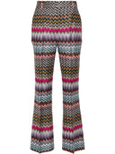 Missoni Zigzag Pattern Flared Trousers