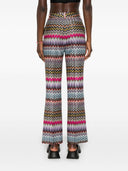 Missoni Zigzag Pattern Flared Trousers