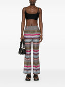 Missoni Zigzag Pattern Flared Trousers
