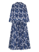 Samantha Sung Floral Print Shirt Dress