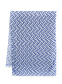 Emporio Armani Zig Zag Motif Stole