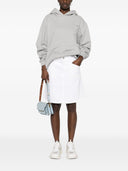 Mini gonna chiusa in denim