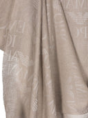 Emporio Armani Allover Logo Scarf